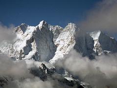 15 6 Makalu North Face And Chomolonzo From Langma La In Tibet The Makalu North Face and the three summits of Chomolonzo were perfectly visible across the Kama valley from the Langma La.